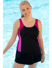 Aquatic! Beach Belle Spliced Skirtini by Beach Belle