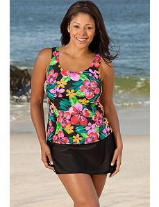 Montego Bay Tank Skirtini by Beach Belle