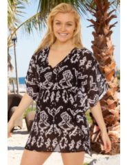 Beach Belle Peru Chiffon Caftan by Beach Belle