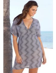 Beach Belle Hologram Cap Sleeve Dress by Beach Belle