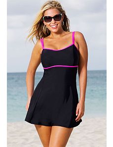 Beach Belle Cerise Lingerie Swimdress by Beach Belle