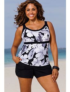 White Casablanca Empire Cargo Shortini by Beach Belle