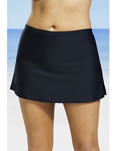 Black Side Slit Skirt by Beach Belle