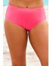 Pink Plus Size Brief by Beach Belle