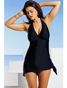 Marilyn Black Convertible Swimdress by Swim & Sun