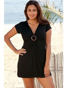 Midnight Ring Front Tunic by SFA House Brand