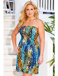 Confetti Smocked Dress by SFA House Brand