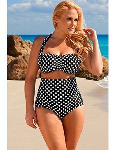 Polka Dot Halter Bikini by Swim Sexy