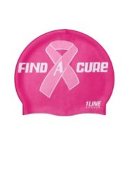 Silicone Find A Cure Swim Cap by Swimsuits For All