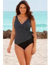 Longitude White Side Tie Surplice Swimsuit by Longitude