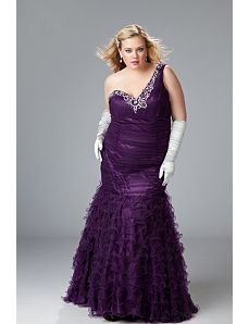Sexy plus size evening gown by Sydney's Closet