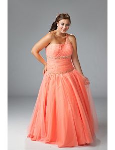 Tulle Plus Size Ballgown by Sydney's Closet