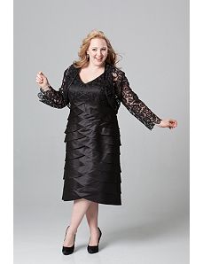 Jacket Cocktail Dress in Plus Sizes by Sydney's Closet