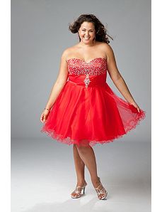 Dazzling satin and tulle cocktail dress by Sydney's Closet