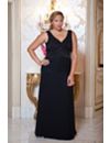 Elegant lace and chiffon jacket dress by Sydney's Closet