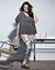 Plus Size Floral Skinny Jean by Lane Bryant