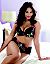 Rose & ribbon midi brief by Cacique