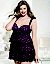 Tiered lace babydoll by Cacique