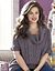 Short sleeve cowl neck sweater by Lane Bryant