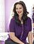 Ruched sequin tee by Lane Bryant
