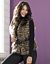 Faux fur vest by Lane Bryant