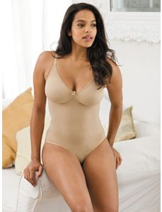 Soft Cup Bodysuit by Ulla Popken