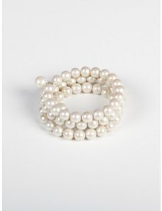 Carolee Pearl Snake Bracelet by Ulla Popken