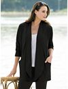 Seamed Knit Jacket by Ulla Popken