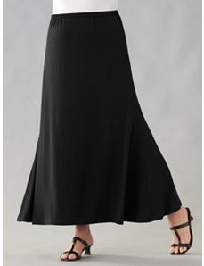 Stretch Knit Skirt by Ulla Popken