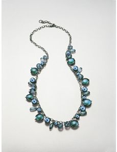 Deep Sea Long Necklace by Ulla Popken