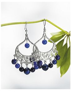 Filigree Chandelier Earrings by Ulla Popken