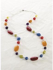 Happy Colors Long Necklace by Ulla Popken