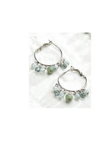 Blue Lagoon Earrings by Ulla Popken