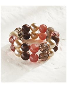 Earthworks Beaded Bracelet by Ulla Popken