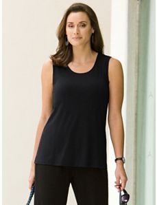Matte Jersey Tank Top by Ulla Popken