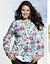 Floral popover blouse
