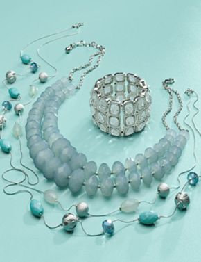 Blue hues jewelry