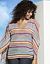 Striped drama top by Lane Bryant