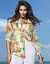 Rolled sleeve floral Top by Lane Bryant
