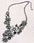 Rhinestone flower necklace by Lane Bryant