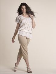 Sequin Peplum Blouse, Sateen Crop