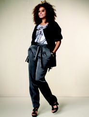 Tab Sleeve Jacket, Studded Burnout Tee, Pant