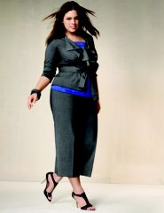 Tweed Jacket, Lace Trim Cami, Tweed Gaucho