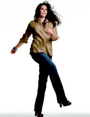 Military Detail Shirt, Right Fit Straight Leg Jean