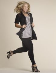 Open Front Cardigan, Pintuck Tank, Legging