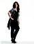 Plus size woven denim pull-on jeggings