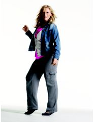 Denim Jacket, Notch-Neck Cardigan, Cargo Pant