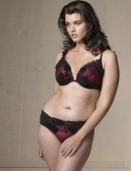 Rose Plunge Bra & Hipster