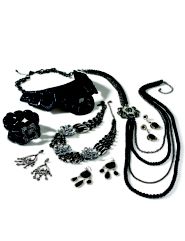 Glittering glamour jewelry