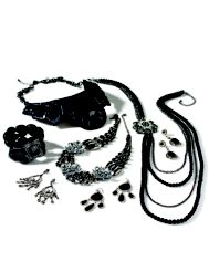 Glittering glamour jewelry
